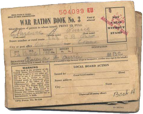 World War II Ration Book | Museum of American Finance