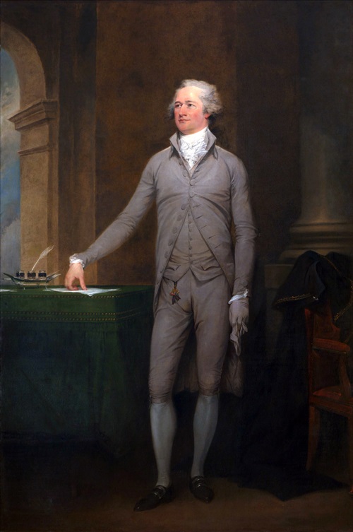 Was alexander hamilton secretary of online treasury