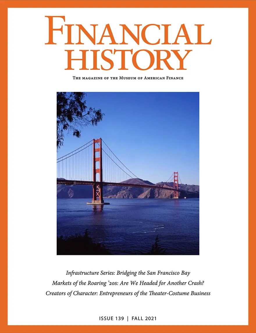 Financial History Magazine Cover