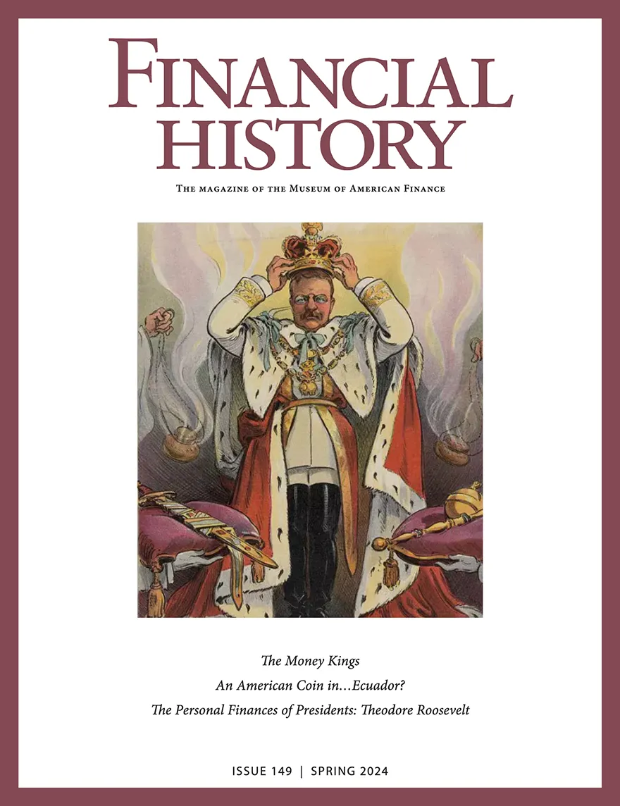 Financial History Magazine Cover
