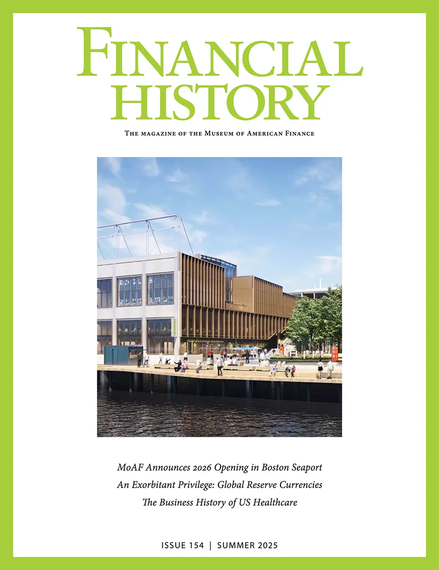 Financial History Magazine Cover