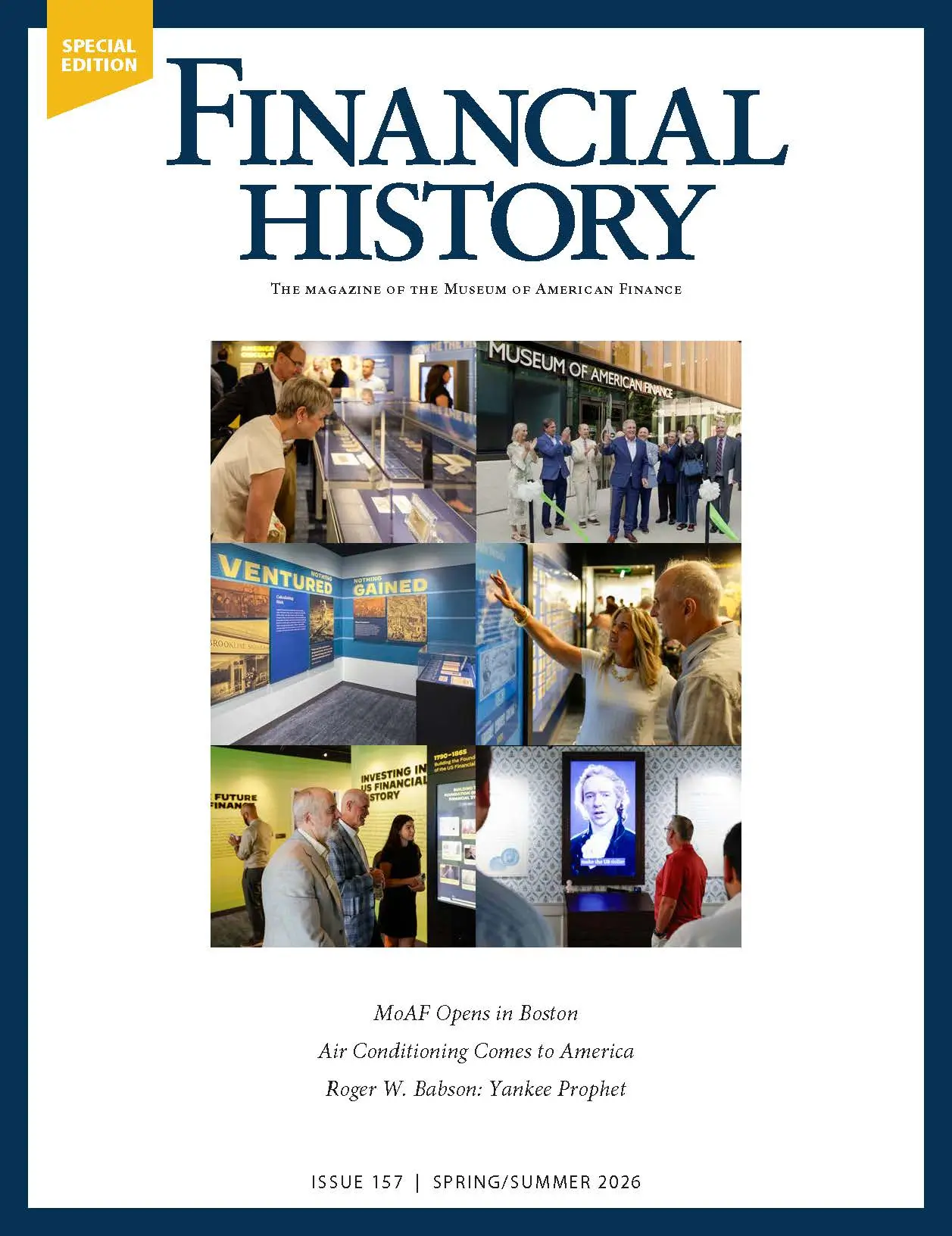Cover of Financial History Magazine